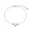 Philip Jones Jewellery Philip Jones Sterling Silver Heart Bracelet 1