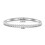 Philip Jones Jewellery Philip Jones Silver Plated Tennis Bangle Created with Zircondia? Crystals 5