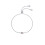 Ted Baker Ted Baker Sarsa Crystal Drawstring Bracelet (Silver Tone/Vintage Rose Crystal) 1