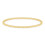 Philip Jones Jewellery Philip Jones Gold Plated Beaded Stretch Bracelet 1