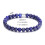 Philip Jones Jewellery Philip Jones Lapis Lazuli Gemstone Stretch Bracelet 5