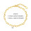 Philip Jones Jewellery Philip Jones Gold Plated Heart Link Bracelet 5