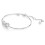 Swarovski Swarovski Hyperbola bracelet, Infinity, White, Rhodium plated 2