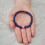 Philip Jones Jewellery Philip Jones Lapis Lazuli Gemstone Stretch Bracelet 4