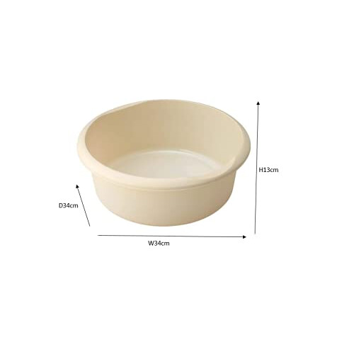 Addis Addis 7.7 Litre Round Bowl, Linen 1