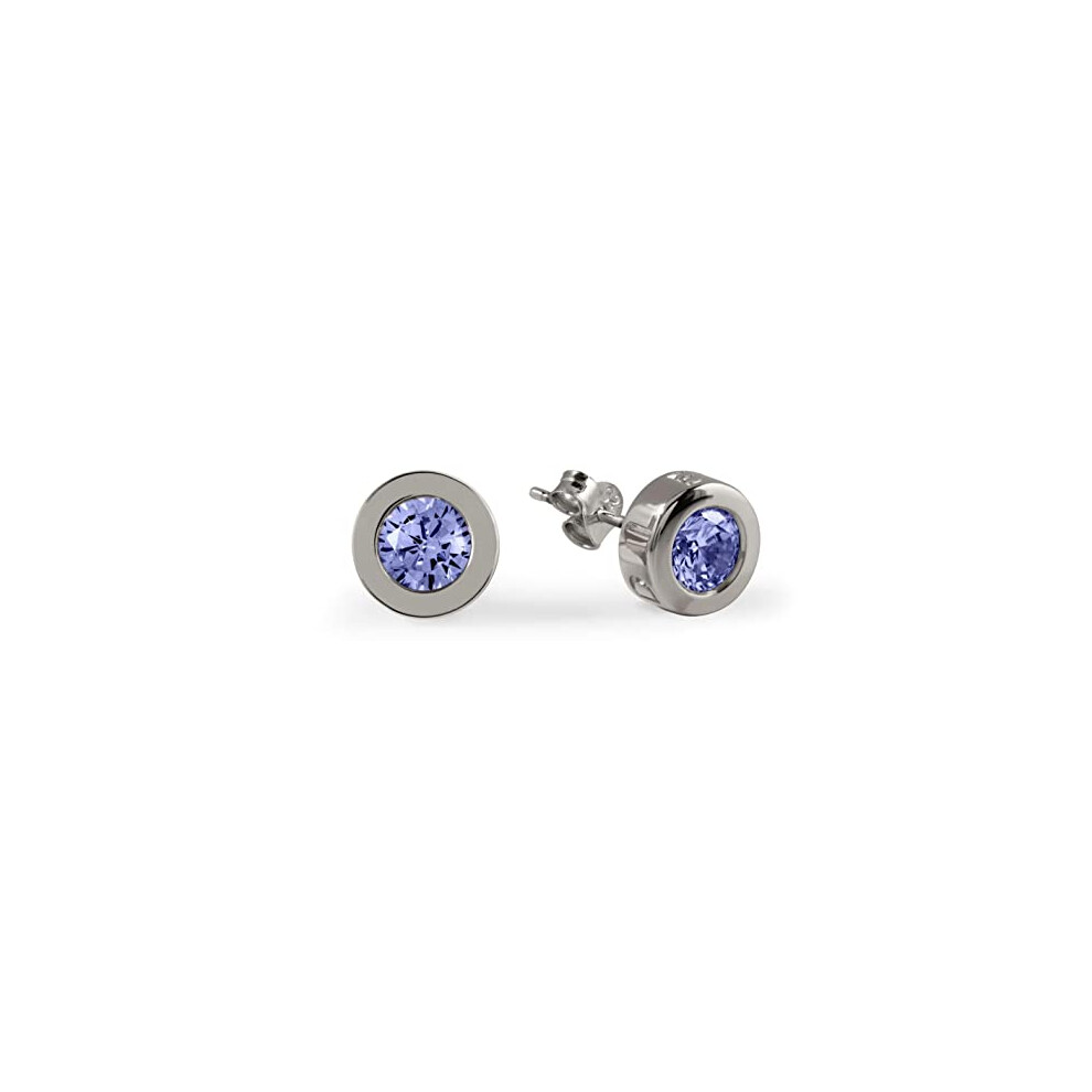 Radley London Cubic Zirconia Set Silver Stud Earrings RYJ1031