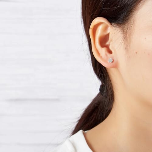 Philip Jones Jewellery Philip Jones Sterling Silver Round Earrings 1