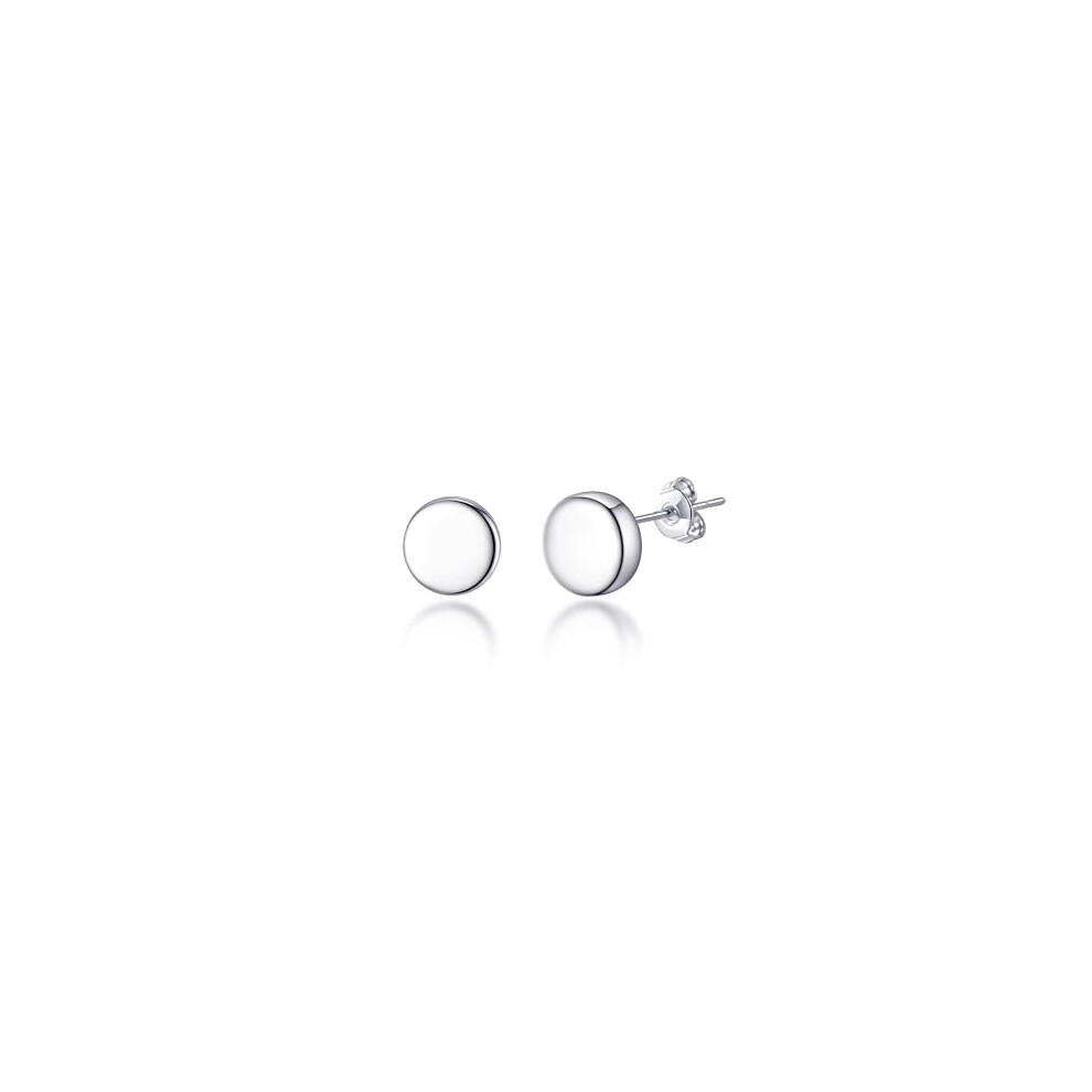 Philip Jones Jewellery Philip Jones Sterling Round Earrings Silver