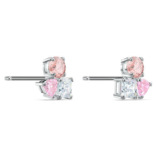 Swarovski Swarovski Attract earrings, Multicoloured, Rhodium plated 2