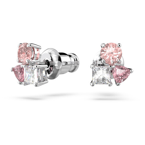 Swarovski Swarovski Attract earrings, Multicoloured, Rhodium plated 1