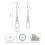 Philip Jones Jewellery Philip Jones Sterling Silver Celtic Knot Earrings 4