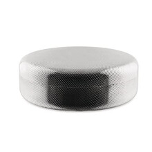 Alessi Extra Ordinary Texture JM01/28 T - Minimal Design Container, Lid in 18/10 Stainless Steel with Decoration, Granulated in Relief, 28 cm