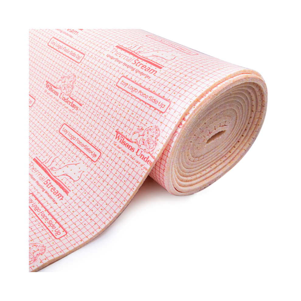 10Mm Thermalstream Underfloor Heating Carpet Underlay - High Quality 5056524006283