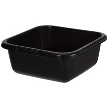 Curver Square Bowl 10L in Anthracite, 35 x 35 x 12 cm