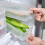 Thrink 3 Layer Fridge Freezer Storage Box | Kitchen Cabinet Organizer | Stackable Boxes with Lids | clear in design | Slimline Design | 1 Deeper Box 8 3