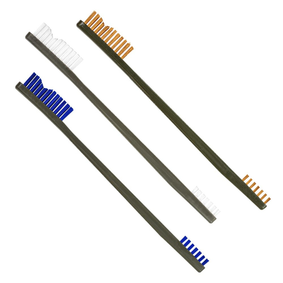 Otis Variety Pack Receiver Brush, Nylon/Blue Nylon/Bronze 014895001998