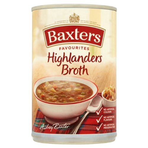 Baxters Traditional Highlander's Broth Soup 6x400g