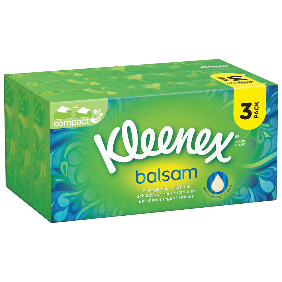 Kleenex Balsam Tissues - Calendula Balm (3 Boxes)