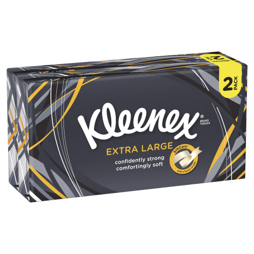 Kleenex Kleenex Extra Large Tissues - White, 2 Count (Pack of 1) 1