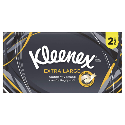 Kleenex Kleenex Extra Large Tissues - White, 2 Count (Pack of 1)