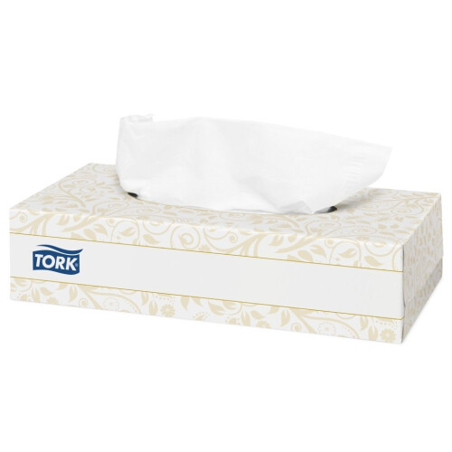 Tork Extra Soft Facial Tissues - 1 x 100 tissues 1