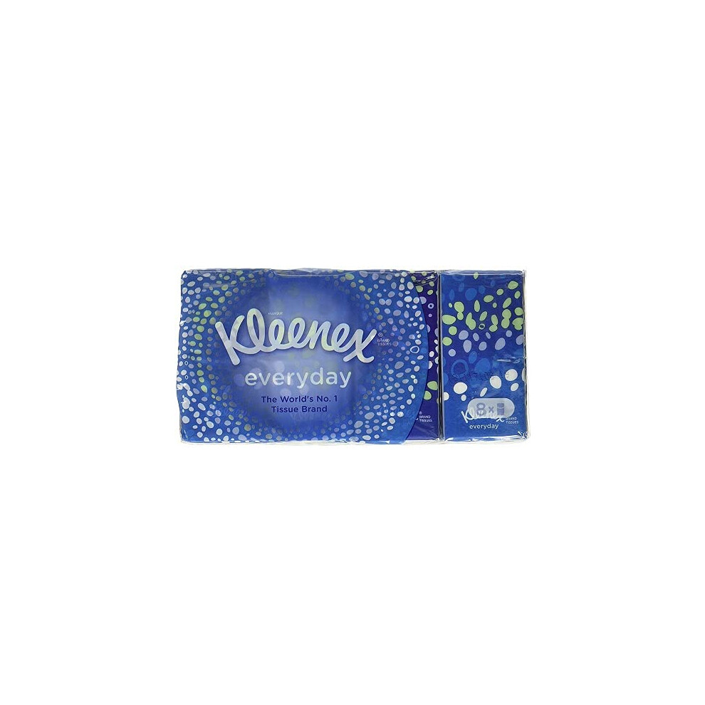 Kleenex Original Pocket Tissue, 9 Sheet, 8 Pack