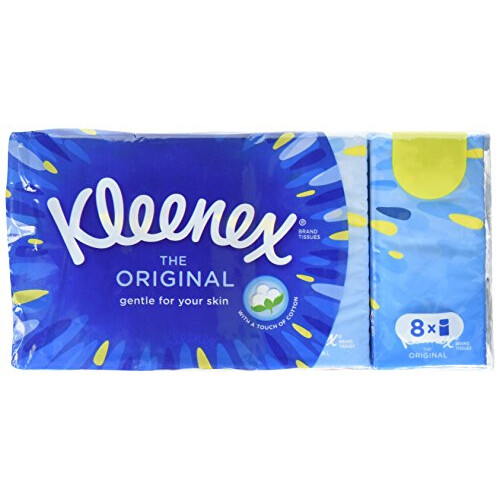 Kleenex Kleenex Original Pocket Pack Tissue (Pack of 4, Total 32)