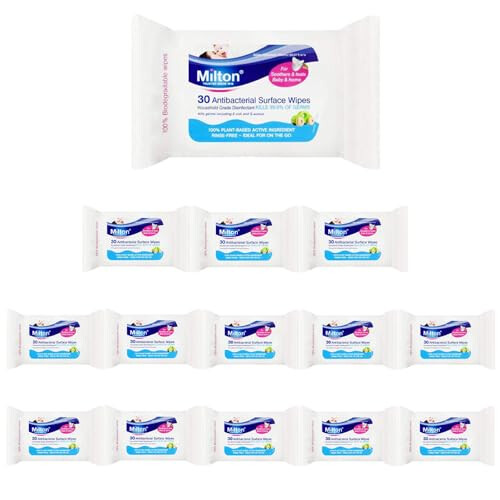Milton Antibacterial Surface Wipes 30s | British Chemist