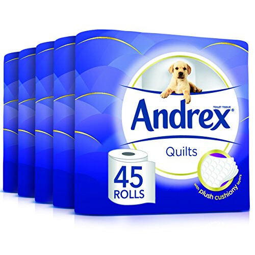 Andrex Andrex Quilts Toilet Roll Tissue Paper - 45 Rolls 1