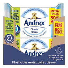 Andrex Classic Clean Washlets (10)