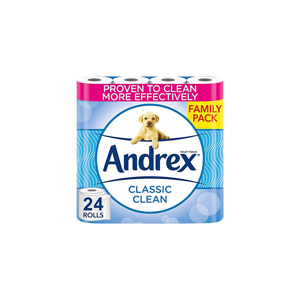 Andrex? Classic Clean Toilet Roll (24 Pack)