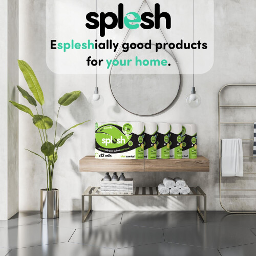 Cusheen Splesh by Cusheen Toilet Roll Bulk Buy (24 Pack) 2