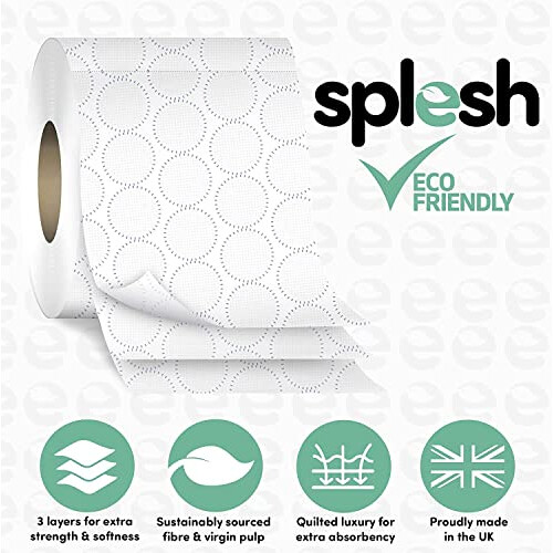 Cusheen Splesh by Cusheen Lavender Scented Toilet Tissue Rolls (24 Pack) 2