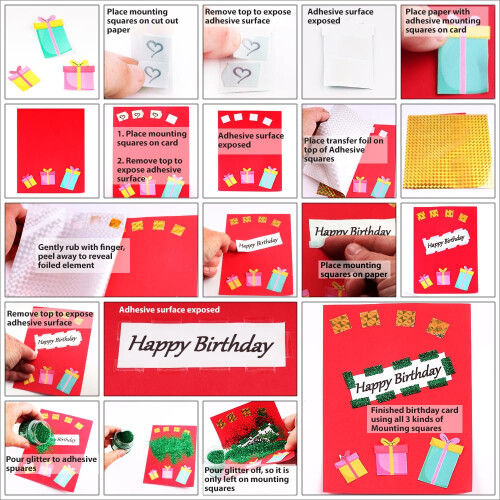 SCRAPBOOK ADHESIVES BY 3L Mounting Squares 1