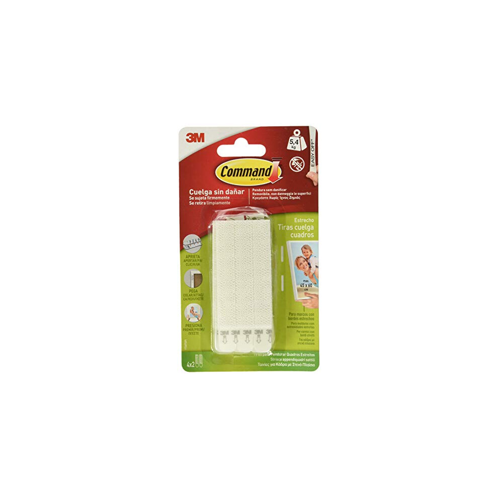 Command Uu001563392 Adhesive Strips To Hang Narrow-Framed Pictures 4046719426041