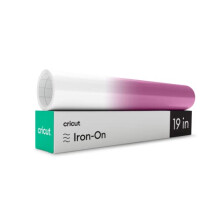 Cricut UV-Activated Colour Changing Iron On | White Red | 30.5cm x 48cm (12" x 19") | Heat Transfer Vinyl Roll (HTV) | for All Cricut Cutting