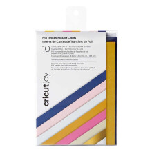 Cricut A6, Sensei, Joy Foil Transfer Insert Cards | 10 Pack | 11.4cm x 15.9cm