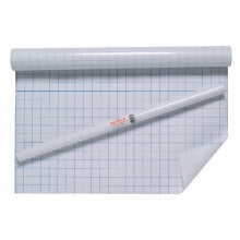 1 Roll 50cm X 1 Meter Book Cover Clear Film Sticky Back Plastic Fablon Type Adhesive Acid Free