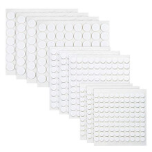 WANDIC Adhesive Foam Dots, 10 Sheets 3 Sizes Dual-Adhesive Foam dots Round 3D Pop Foam Dots Adhesive Mount for Craft DIY Art Supplies