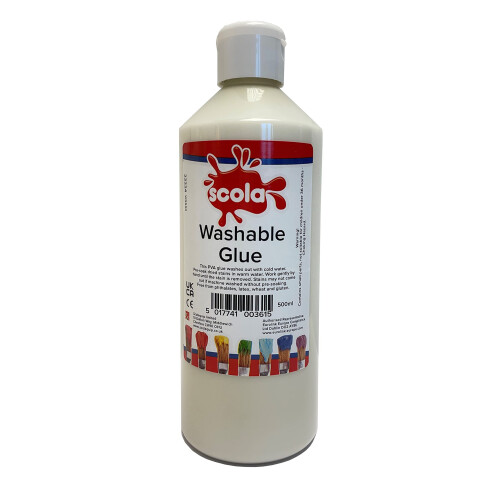 Washable PVA Craft/School Glue 500ml