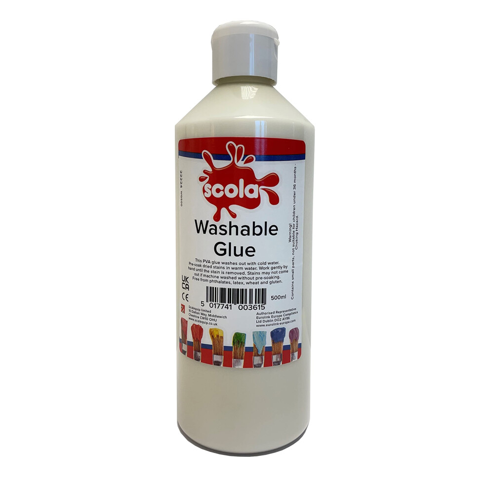 Washable Pva Craft/School Glue 500Ml 736126044122