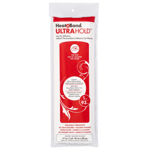 HeatnBond Iron-On Adhesive, White, 1 Pack