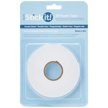 Stick it! Foam Tape, White, One Size