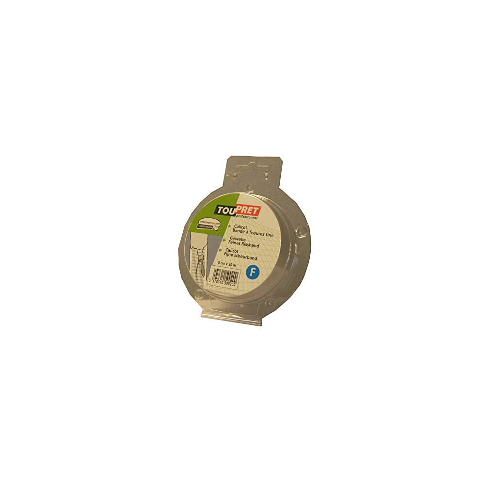 Toupret - Fine Calico Canvas Tape 5 Cm X 20 M 3178310500200