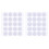 200 Pieces 2 cm Diameter Self-Adhesive Hook and Loop Round Sticky Dots (White) 1