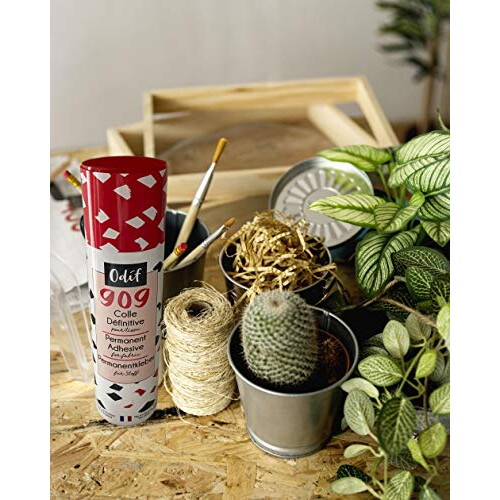 Odif 250 ml 909 Permanent Adhesive, Sprayable, 4 x 4 x 20 cm 1