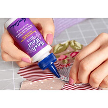 Hemline H805.60 | Wash'n'Wear Fabric/Textile Glue/Adhesive | 60ml