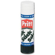 Pritt Stick Glue Solid Washable Non-toxic Large 43gm Ref 965655 [Pack of 24]