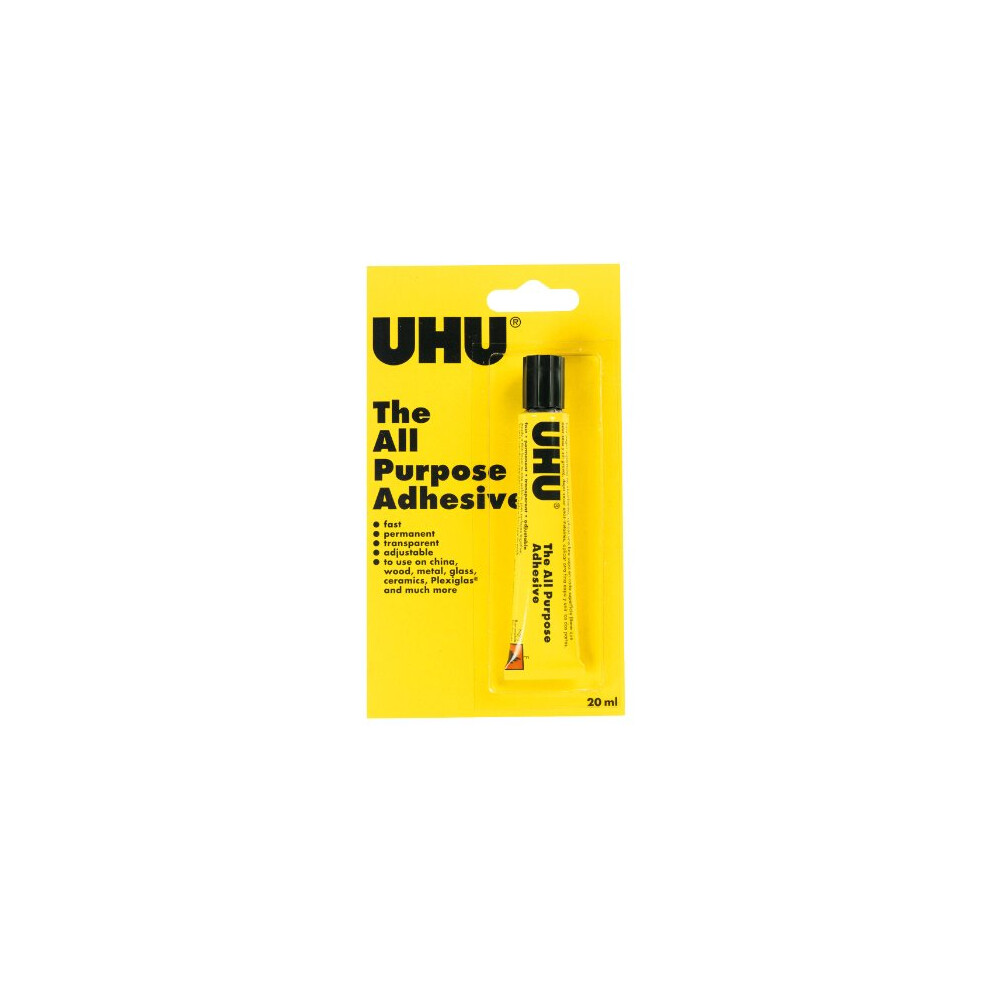 Uhu All Purpose 20Ml Clear 44091 4026700400588