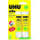UHU Stick Glue Stick - 8.2g - Solvent Free - Clear Application - Twin Pack 3